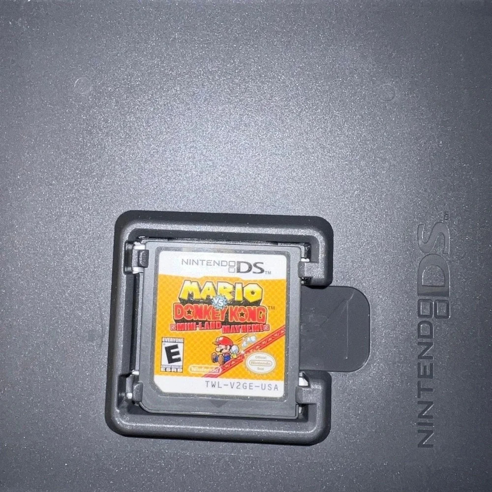 Mario vs. Donkey Kong: Mini-Land Mayhem! Nintendo DS Puzzle Video Game *Tested*